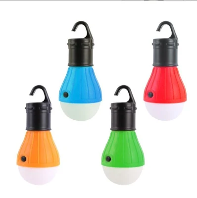 Großhandel Camping Zelt Mini tragbare lila Lampe Notfall dekorative Beleuchtung LED-Licht für Camping